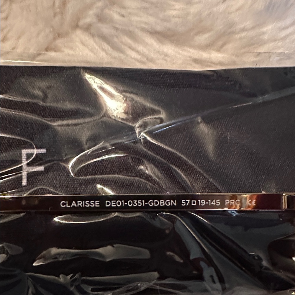 DIFF Clarisse Tortoise Frame Sunglasses with Brow… - image 2